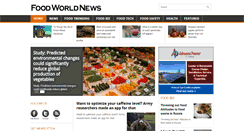 Desktop Screenshot of foodworldnews.com