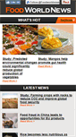 Mobile Screenshot of foodworldnews.com